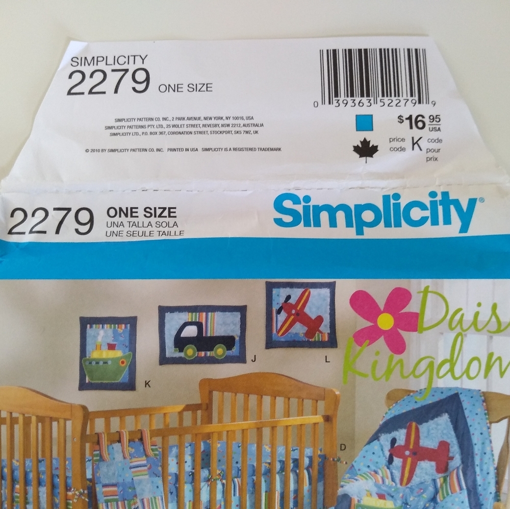 Simplicity 2279 Sewing Pattern - Picture 2 of 5